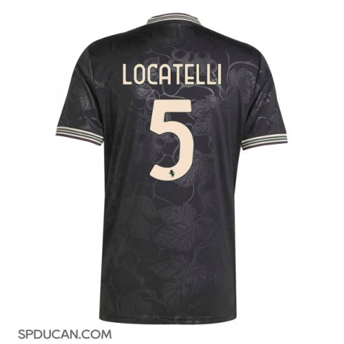 Muški Nogometni Dres Juventus Manuel Locatelli #5 Rezervni 2025-26 Kratak Rukav